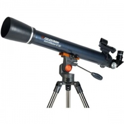 Celestron AstroMaster LT 60AZ Refractor with Phone Adapter & Moon Filter